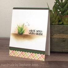 Load image into Gallery viewer, Gina Marie Clear stamp set - ALOE VERA &amp; BARREL CACTUS