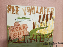 Load image into Gallery viewer, Dies ... to die for metal cutting die - Wood camp sign