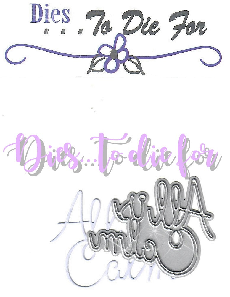 Dies ... to die for metal cutting die - All is calm word