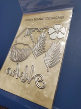 Load image into Gallery viewer, Gina Marie Metal cutting die - Aloha tropical drink