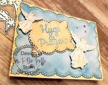 Load image into Gallery viewer, Gina Marie Metal cutting die - Petite looped lace rectangle dies