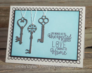 Gina Marie Metal cutting die - Antique key set of 3