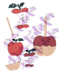Dies ... to die for metal cutting die - Apples - Caramel and core