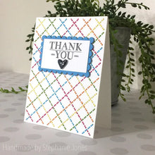 Load image into Gallery viewer, Gina Marie Metal cutting die - Argyle background plate