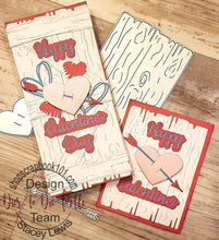 Load image into Gallery viewer, Dies ... to die for metal cutting die - Wood plank / Fence background plate