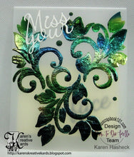 Load image into Gallery viewer, Dies ... to die for metal cutting die - Miss Your Face word