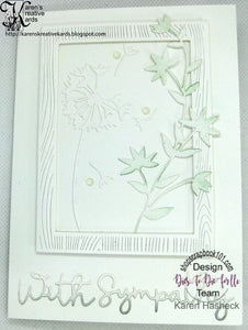 Dies ... to die for metal cutting die - Sending Dandelion Wishes