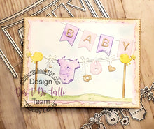 Load image into Gallery viewer, Dies ... to die for metal cutting die - Baby Clothes line