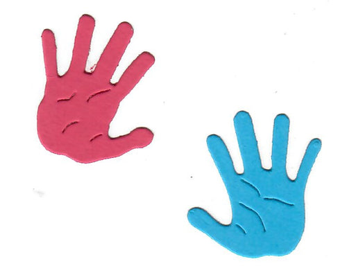 Dies ... to die for metal cutting die - Baby Hands - Hand prints
