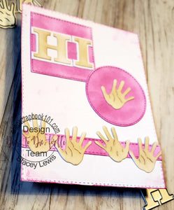 Dies ... to die for metal cutting die - Accent ribbons stitched