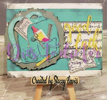 Load image into Gallery viewer, Dies ... to die for metal cutting die - Good luck frame