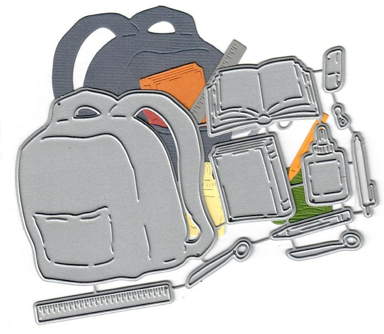Dies ... to die for metal cutting die - Backpack and School supplies