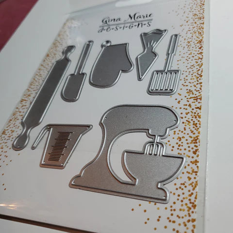Gina Marie Metal cutting die - Baking - cooking - Kitchen