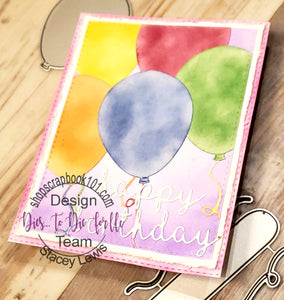 Dies ... to die for Designer kit of the Month - Luisana Lowry July kit of the month - Basic words