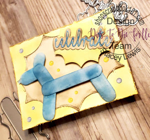 Dies ... to die for metal cutting die - Birthday Balloons X - large