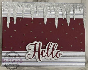Dies ... to die for metal cutting die - Icicle border