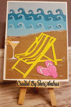 Load image into Gallery viewer, Dies ... to die for metal cutting die - Beach chair