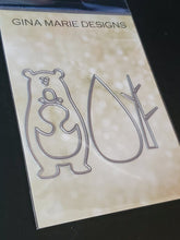 Load image into Gallery viewer, Gina Marie Metal cutting die - Bear in woods