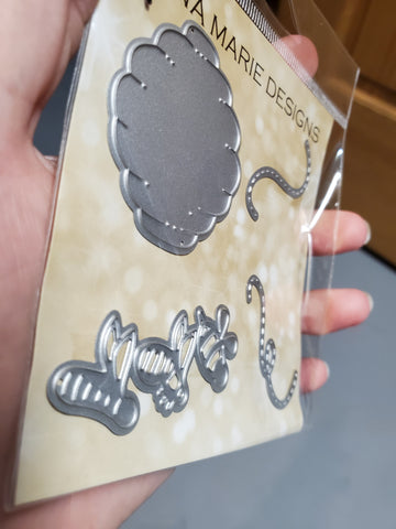 Gina Marie Metal cutting die - Bee and Hive