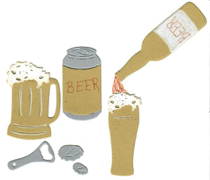 Dies ... to die for metal cutting die - Beer Set