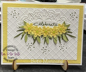 Dies ... to die for Designer kit of the Month - Bette Manning July Flowers and greenery kit