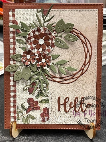 Dies ... to die for Designer kit of the Month - Bette Manning July Flowers and greenery kit