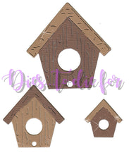 Load image into Gallery viewer, Dies ... to die for metal cutting die - Birdhouse trio