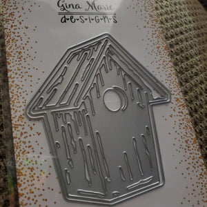 Gina Marie Metal cutting die - Bird House