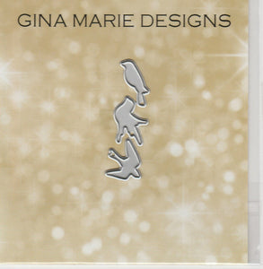 Gina Marie Metal cutting die - little birds