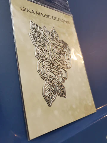 Gina Marie Metal cutting die - Bloom of Roses