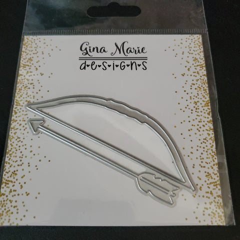 Gina Marie Metal cutting die - Bow and Arrow