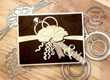 Load image into Gallery viewer, Dies ... to die for metal cutting die - Bow Border A2