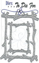 Load image into Gallery viewer, Dies ... to die for metal cutting die - Branch / twig / stick frame set