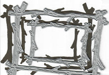 Load image into Gallery viewer, Dies ... to die for metal cutting die - Branch / twig / stick frame set