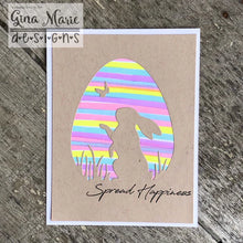 Load image into Gallery viewer, Gina Marie Metal cutting die - Bunny egg scene