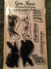 Load image into Gallery viewer, Gina Marie Clear stamp set - Bunny rabbit layered