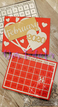 Load image into Gallery viewer, Dies ... to die for metal cutting die - Calendar Grid - A2 size - Removable numbers