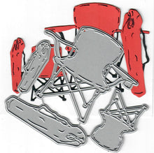Load image into Gallery viewer, Dies ... to die for metal cutting die - Camping / sports chairs