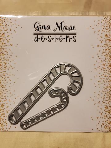 Gina Marie Metal cutting die - Candy Cane set