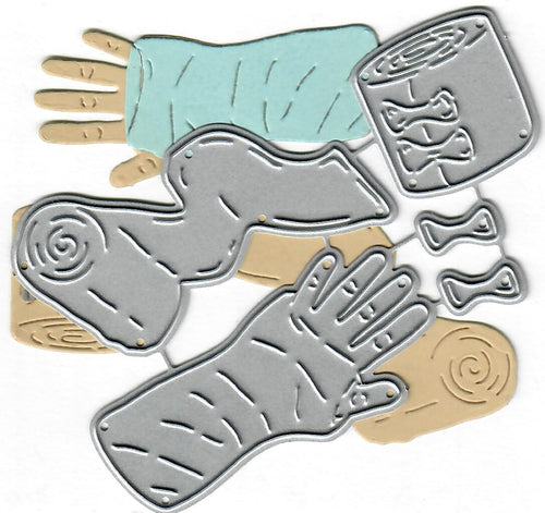Dies ... to die for metal cutting die - Cast Arm & wrap