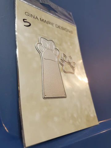 Gina Marie Metal cutting die - Cat paw
