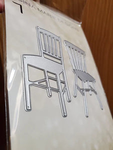 Gina Marie Metal cutting die - Set of 2 chairs