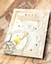 Load image into Gallery viewer, Dies ... to die for metal cutting die - Congratulations word with Shadow die set