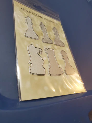 Gina Marie Metal cutting die - Check mate