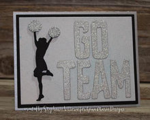 Load image into Gallery viewer, Gina Marie Metal cutting die - Cheerleaders