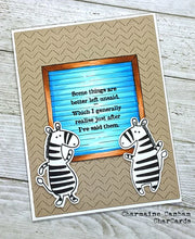 Load image into Gallery viewer, Gina Marie Metal cutting die - Chevron background