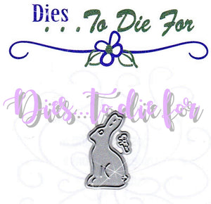 Dies ... to die for metal cutting die - mini Chocolate bunny