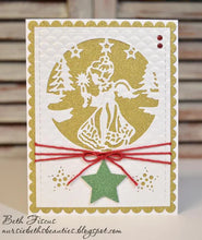 Load image into Gallery viewer, Gina Marie Metal cutting die - Christmas Angel cut In and out