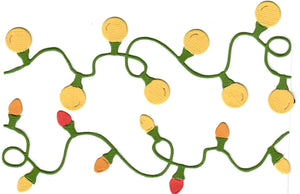 Dies ... to die for metal cutting die - Christmas / Garden lights border