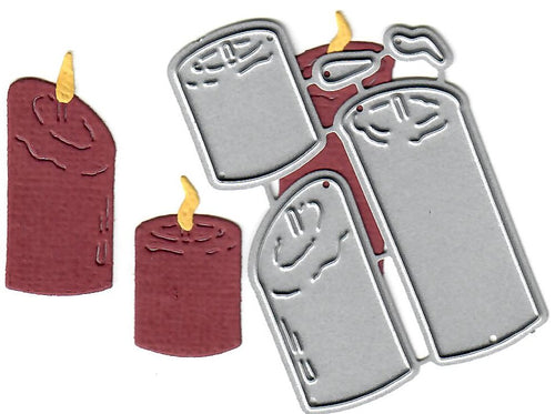 Dies ... to die for metal cutting die - Christmas Candles